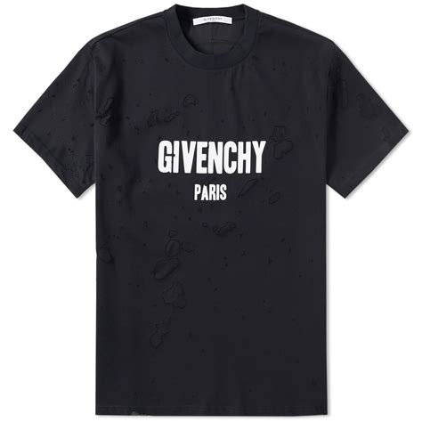 givenchy destroyed t shirt sale|Givenchy t shirt euro.